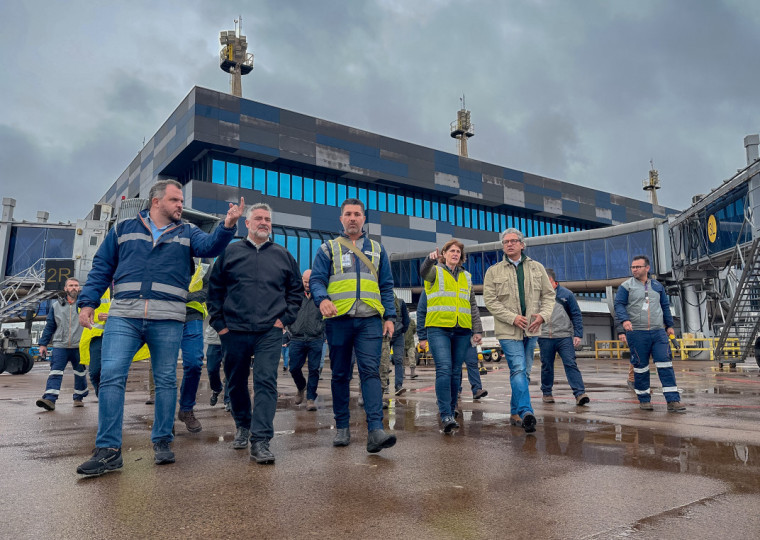 Vistoria reuniu autoridades federais, estadual e concessionária no complexo aeroportuário 