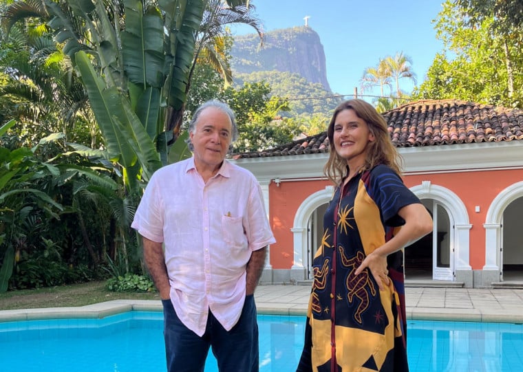 A conversa foi gravada 5 dias antes do ator ser internado no Rio de Janeiro 
