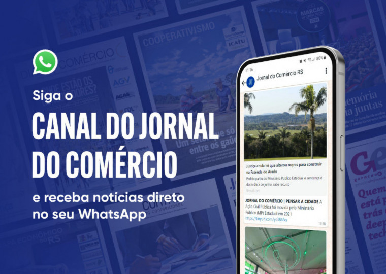 JC lança canal de notícias no WhatsApp