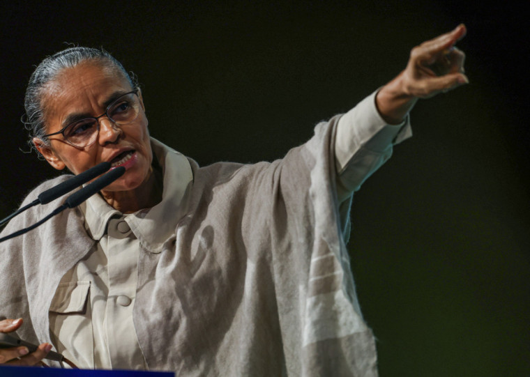 Marina Silva, ministra do Meio Ambiente