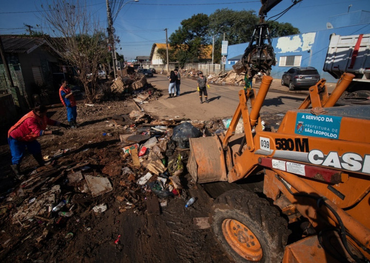 Enchente atingiu 180 mil moradores em São Leopoldo 