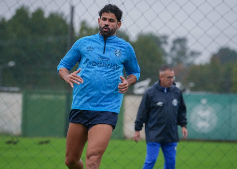 Atacante Diego Costa já desfalcou o Grêmio este ano por problemas musculares