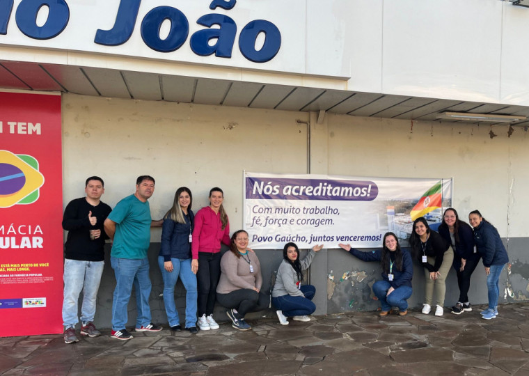 Quarta maior rede do RS teve quase 170 operações afetadas pelas inundações, como em Eldorado do Sul 