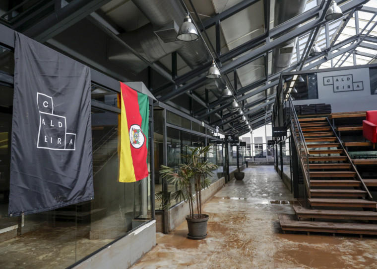 Hub e região foram muito impactados pelas enchentes em 2024