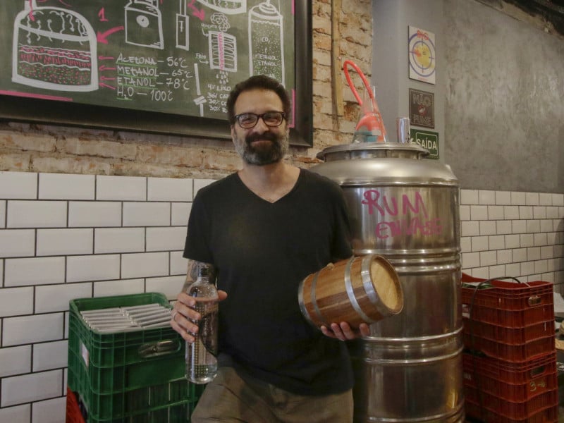  Ricardo Petrus é o empreendedor por trás da LeMule Drinks  Foto: THAYNÁ WEISSBACH/JC