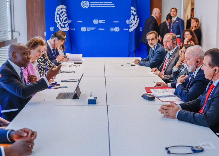 Presidente participou da reunião anual da Organização Internacional do Trabalho (OIT)