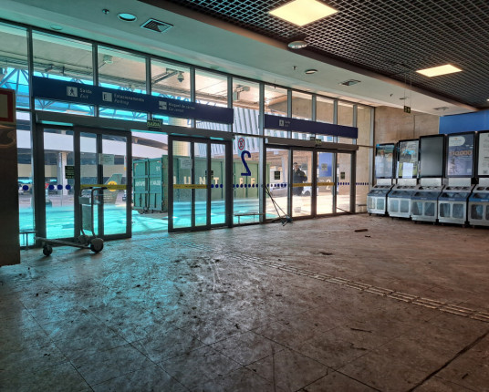 Menos de 14% dos voos programados para Porto Alegre foram realocados