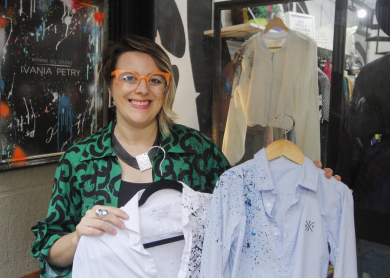 Ivania Petry, lojista e artista gráfica