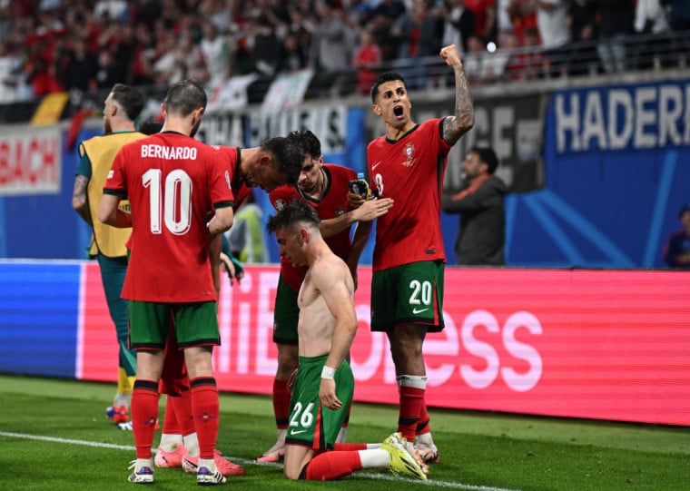 Francisco Conceição virou a partida nos minutos finais e garantiu a vitória de Portugal contra a Republica Tcheca