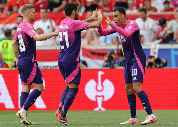 Jamal Musiala e Ilkay Gundogan foram os nomes da vitória alemã contra a Hungria