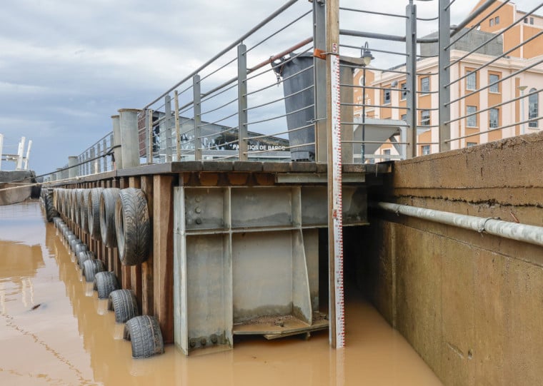 Local, situado em Eldorado do Sul, foi fortemente atingido pelos alagamentos