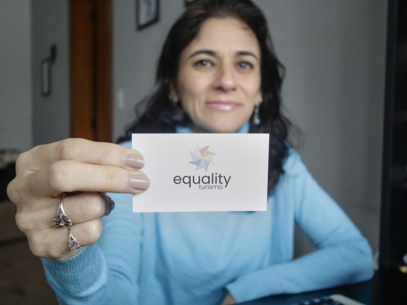 Mariana est&aacute; &agrave; frente da Equality, ag&ecirc;ncia focada na comunidade LGBTQIAPN+ Foto: THAYN&Aacute; WEISSBACH/JC