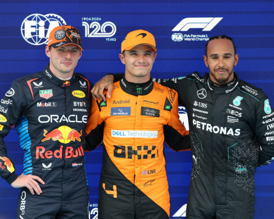 Lando Norris desbanca Verstappen e conquista a pole no GP da Espanha de F1
