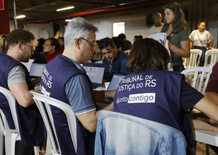 Poder Judiciário e governo do Estado pretendem organizar novos mutirões em municípios atingidos pelas enchentes