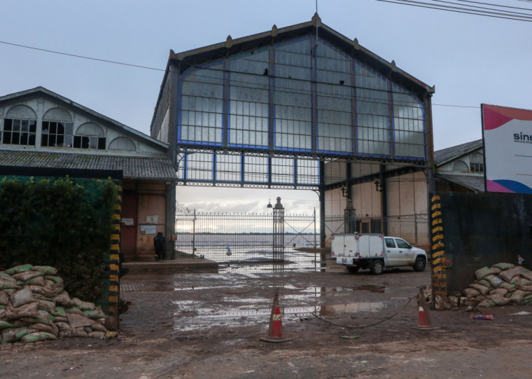 A comporta 4, na avenida Sepúlveda, é uma das que será fechada
