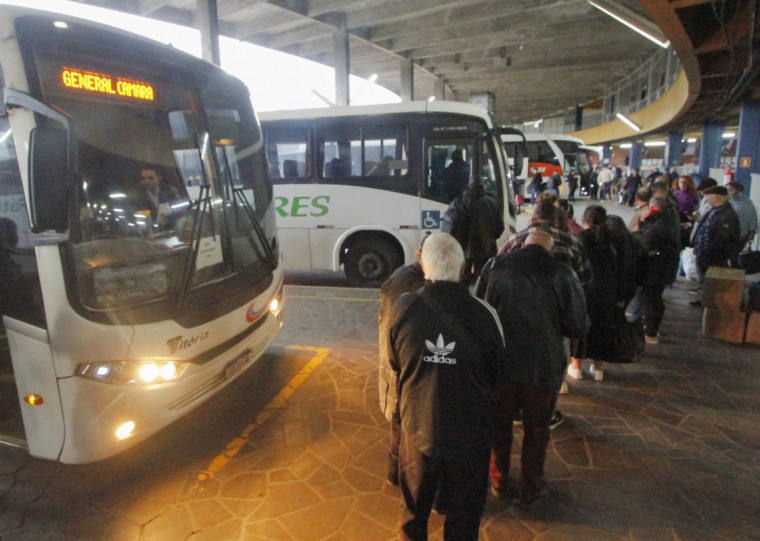 Rodoviária de Porto Alegre expandiu horário de funcionamento