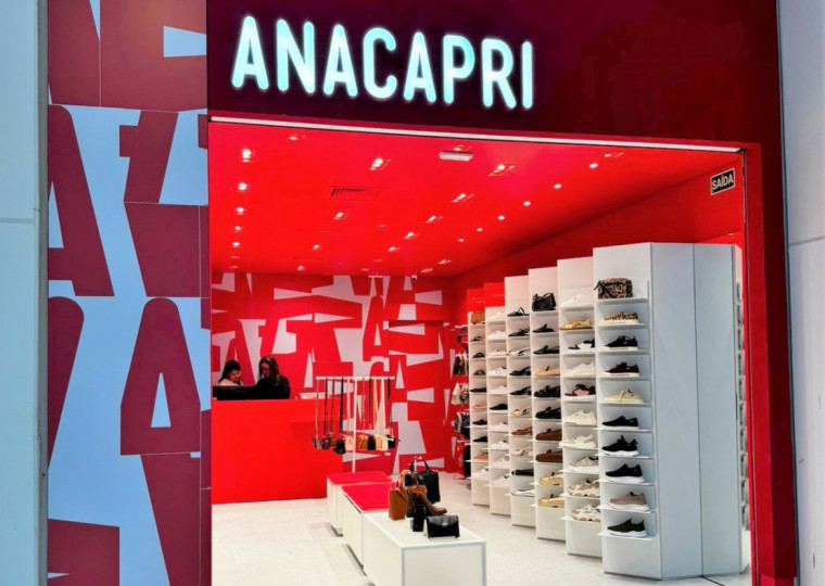 Marca da família Arezzo, Anacapri já estreou no Bourbon San Pellegrino, em Caxias do Sul