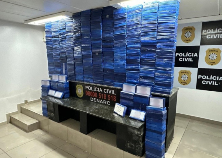 Estimativa é de que ação tenha causado um prejuízo de mais de R$ 15 milhões ao crime organizado