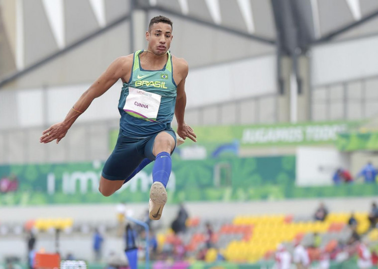 Almir representou o Brasil nos Jogos Olímpicos de 2020, em Tóquio