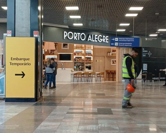 Aeroporto Salgado Filho está quase pronto para retomar embarques em 15 de julho
