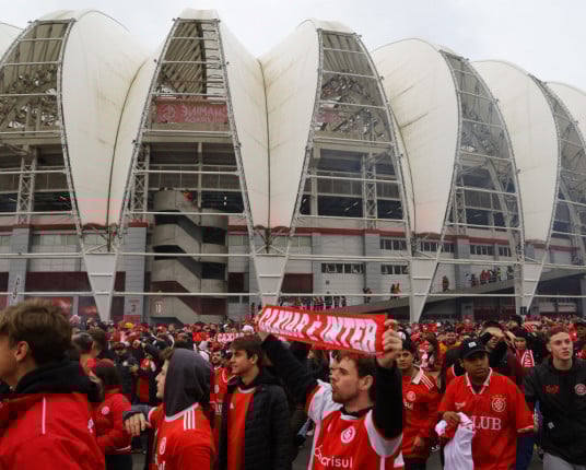 Inter projeta 40 mil torcedores em amistoso com o México, no Beira-Rio