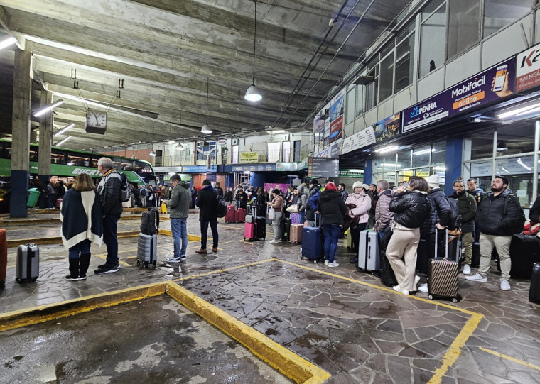 Viagens noturnas movimentaram o Terminal na capital gaúcha 