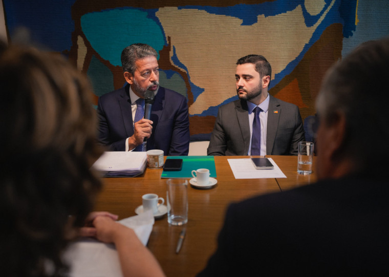 Vice-governador e parlamentares se reuniram com presidentes da Câmara dos Deputados e do Senado