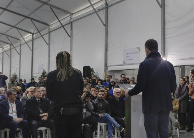 A abertura do CHA aconteceu às 12 horas desta quinta-feira 