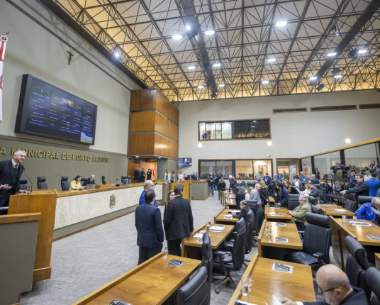 Câmara Municipal de Porto Alegre inicia recesso na próxima quarta-feira