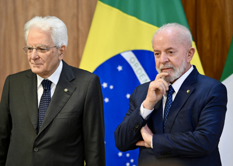 Fala foi feita durante declaração conjunta no Palácio do Planalto com presidente da República Italiana
