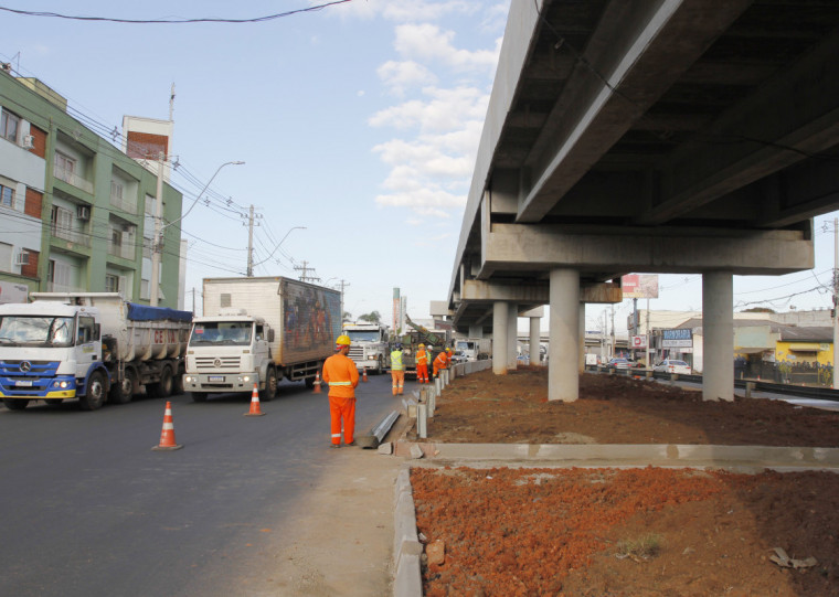  Investimento do governo federal na construção do viaduto é de R$ 60 milhões