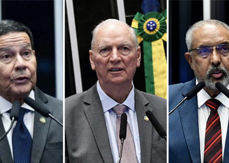 Hamilton Mourão, Ireneu Orth e Paulo Paim apoio pleito dos produtores rurais