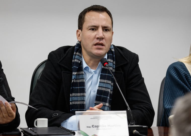 Capitão Martim, deputado estadual (Republicanos) e presidente da Frente Parlamentar de Proteção e Defesa Civil