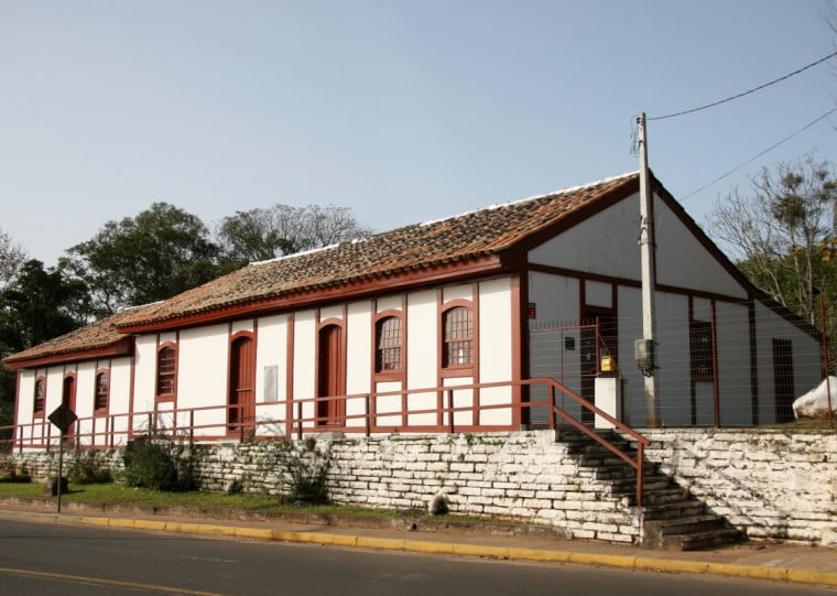 Casa do Imigrante, hoje fechada para reforma, foi o primeiro local a receber os germânicos no Vale do Sinos