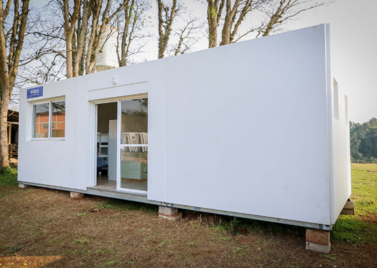 Unidades modulares produzidas têm tamanho de 27 metros quadrados