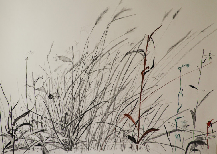 Artista ilustra painel e conversa com o público em bate-papo aberto à comunidade em geral