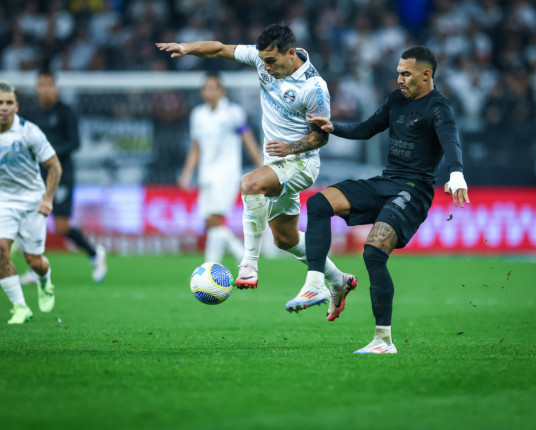Grêmio fica no 0 a 0 com o Corinthians pelo jogo de ida das oitavas da Copa do Brasil
