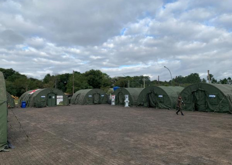 Mais de 10 mil medicamentos foram entregues no Hospital de Campanha