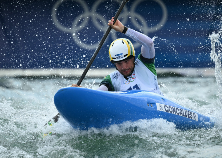 Pepê completou o percurso em 66s41, e Ana Sátila conseguiu 72s64