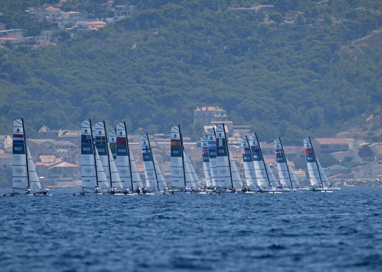 Provas finais das categorias 470 e Nacra 17 estão previstas para a manhã desta quarta (7)