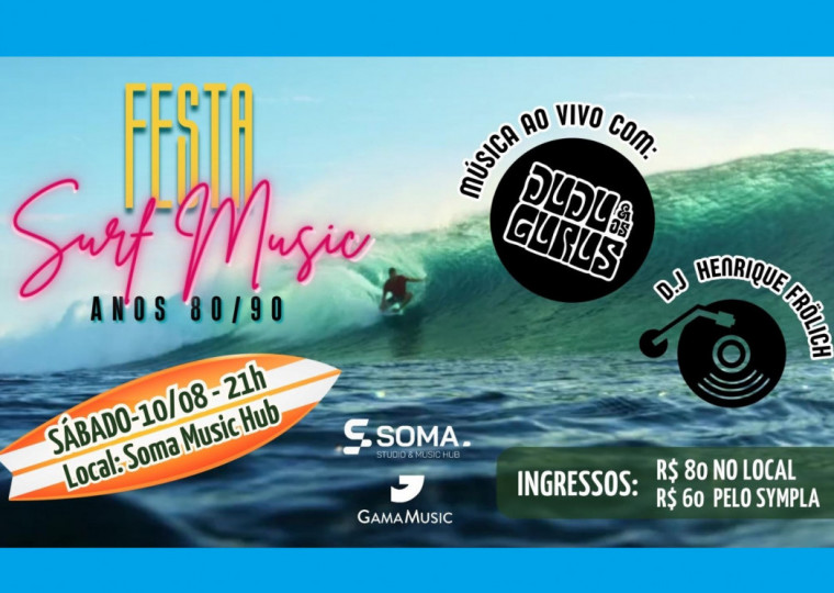 O evento ocorre no sábado (10), na sede do Soma, em Porto Alegre