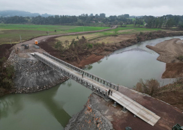 Acesso via Lajeado ainda não foi concluído e poderia causar atolamento de veículos mais pesados na região