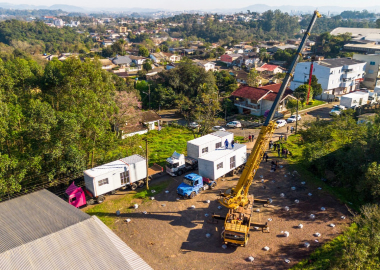 Ao todo, 31 famílias serão beneficiadas com as novas moradias