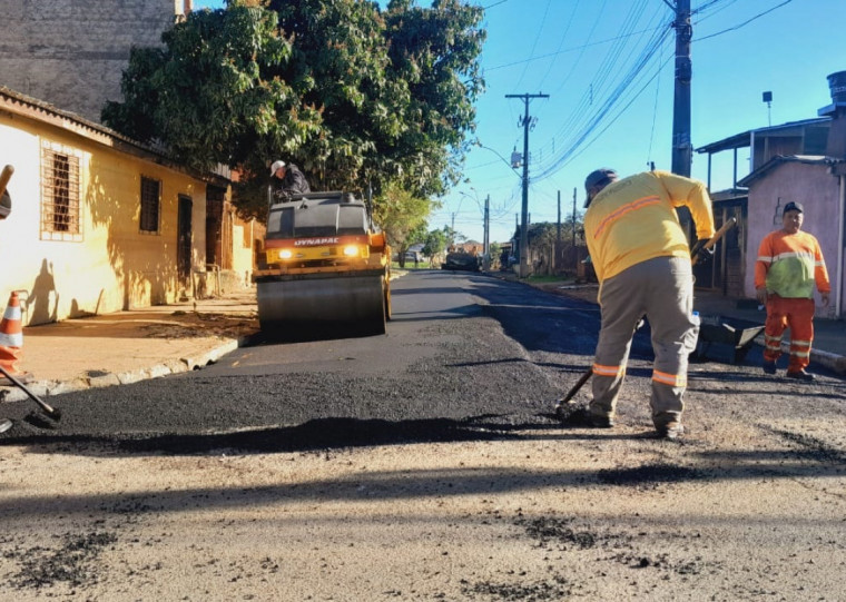  O investimento das obras será de R$ 350 mil para aproximadamente 400 metros de vias