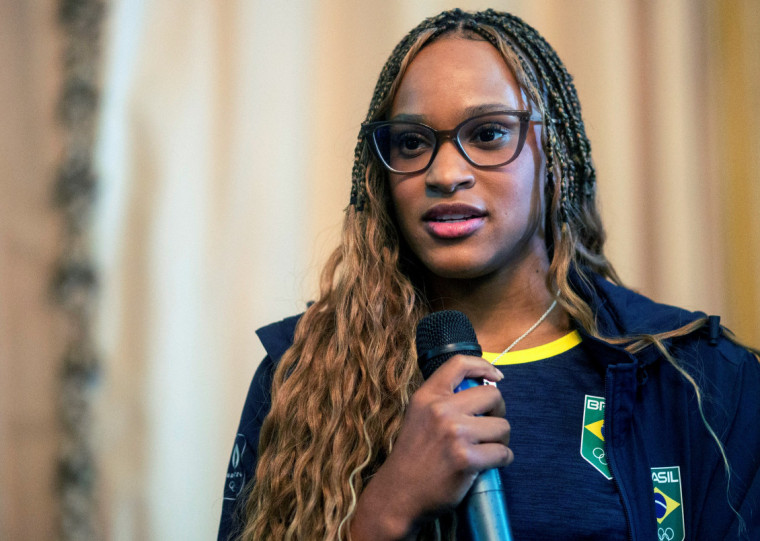 Rebeca disse não temer a responsabilidade pelo protagonismo na modalidade