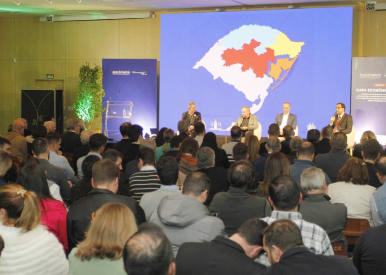 Painel do Mapa Econômico do RS reuniu mais de 200 empresários em evento em Bento Gonçalves