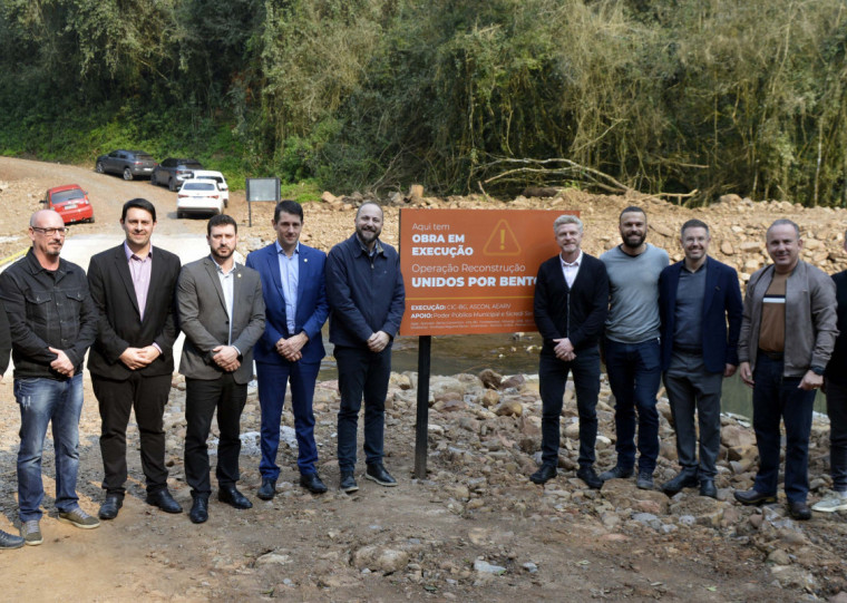 Unidos por Bento, que &eacute; composto entidades locais, viabilizou a obra