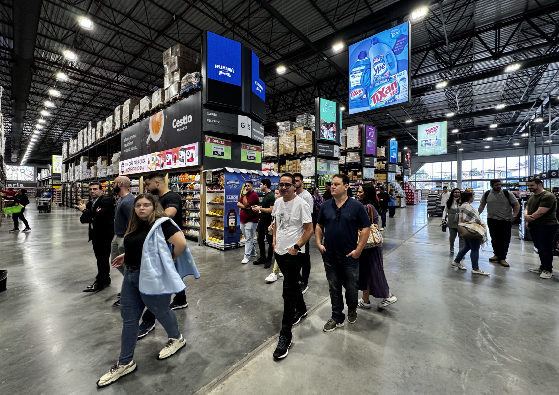 No Cestto, varejistas de fora do Estado ficaram surpresos com o perfil "premium" da loja | PATRÍCIA COMUNELLO/ESPECIAL/JC