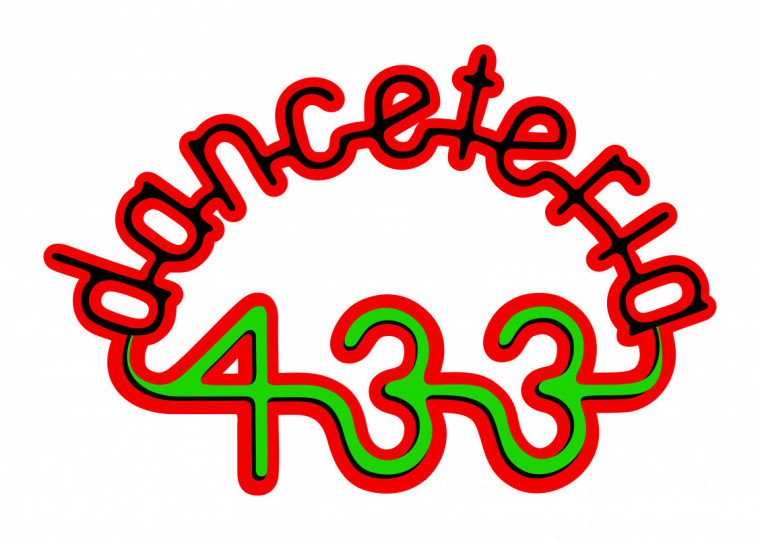 Logomarca restaurada da Danceteria 433