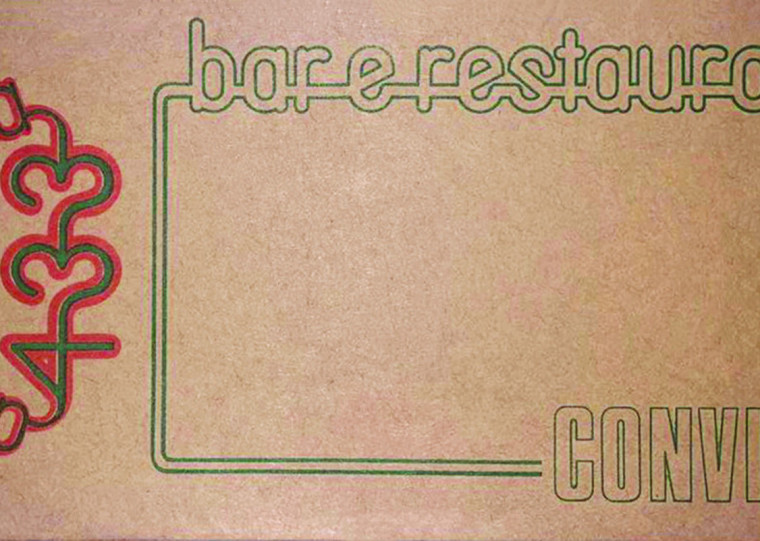 Convite-padrão para a Danceteria 433, datado de 1986